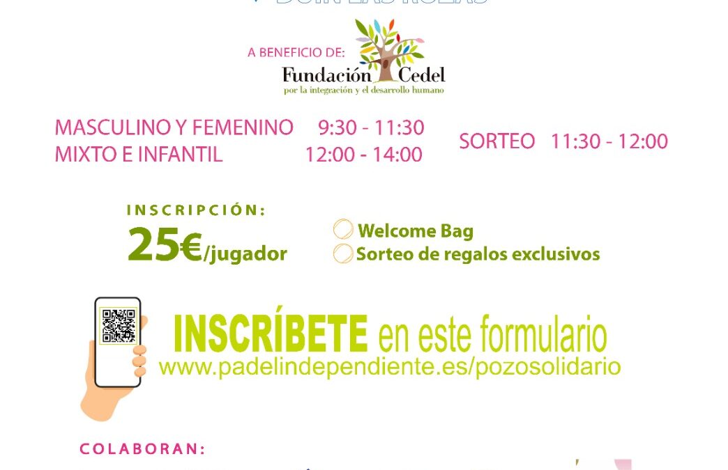 Fundación Cedel impulsa el deporte inclusivo con su Torneo de Pádel Solidario